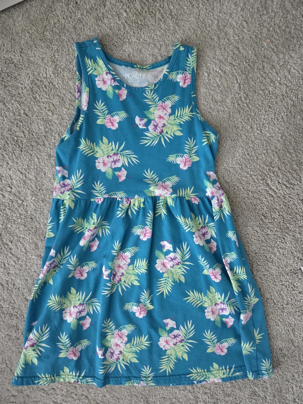 3 The Childrens Place Girls' Sleeveless Dress - Picture 3 of 6